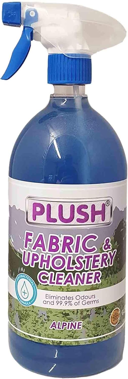 Plush Fabric & Upholstery Cleaner - Ready to Spray Spot Treatment (1L) (Alpine) :Grocery
