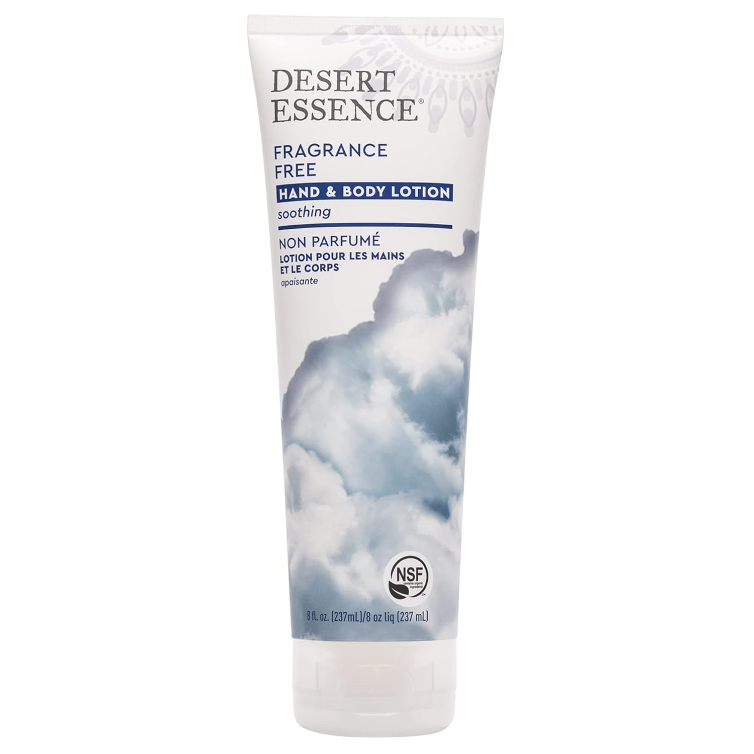 Desert Essence Hand And Body Lotion Almond, 8 Ounce