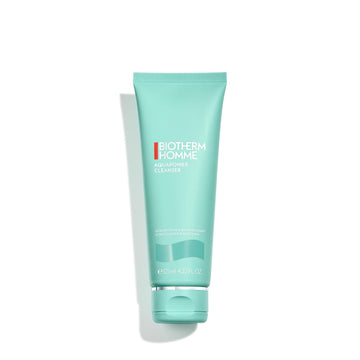 Biotherm Homme Aquapower Cleanser For Oily And Dry Skin With Oligo Elements, Delivers A Clean, Fresh, And Hydrated Complexion, Suitable For Shaving Prep, Tube, 4.2 Fl. Oz