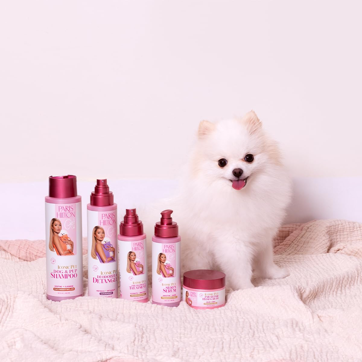 Paris Hilton Fragrance-Free Dog & Pet Blowout Conditioning Spray - Hypoallergenic, Sulfate-Free Grooming Treatment For Frizz Control, Soft Coats, Detangling & Show Ready Fur Styling 6Oz : Pet Supplies