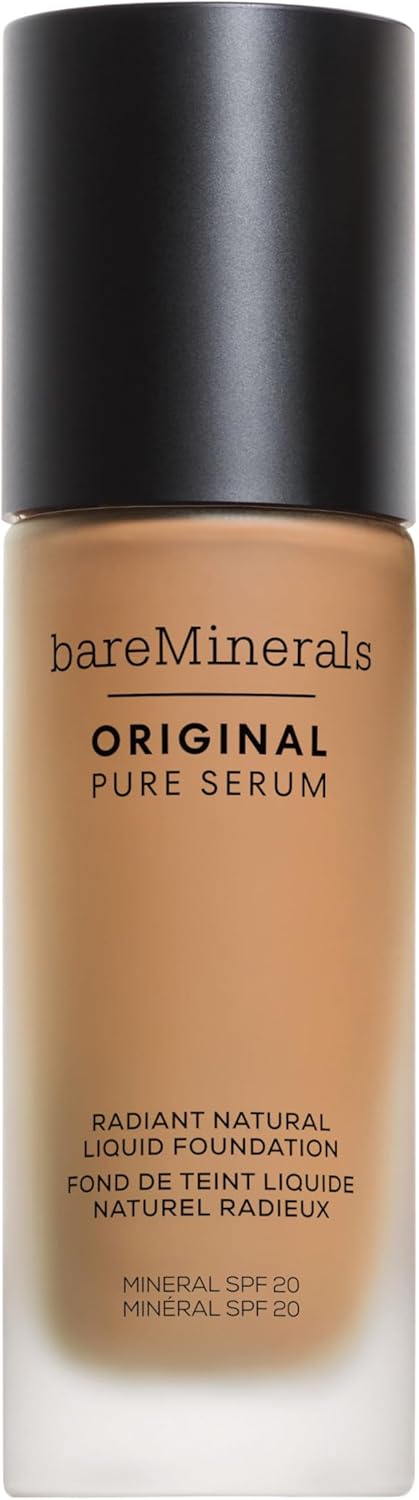 BAREMINERALS Original Pure Serum Radiant Natural Liquid Foundation SPF 20 Medium Warm 3 (30 ml)