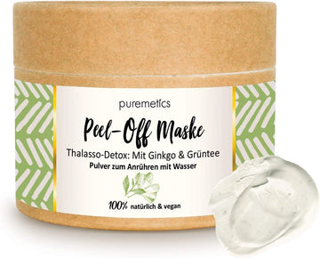Puremetics Detox Ginkgo Green Tea Peel-Off Mask