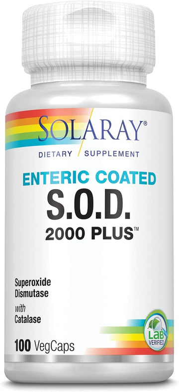 Solaray S.O.D. 2000 Plus, Capsule (Btl-Plastic) 400Mg 100Ct