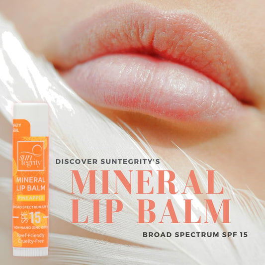 Suntegrity Mineral Lip Balm Spf 15 - Pineapple