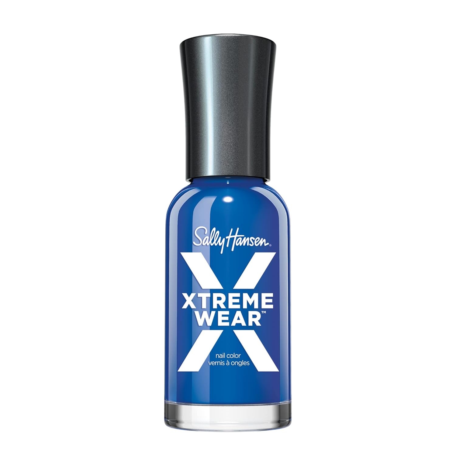 Sally Hansen Xtreme Wear Nail Polish, Streak-Free, Shiny Finish, Long-Lasting Nail Color, Royal Rage, 0.12 Fl Oz