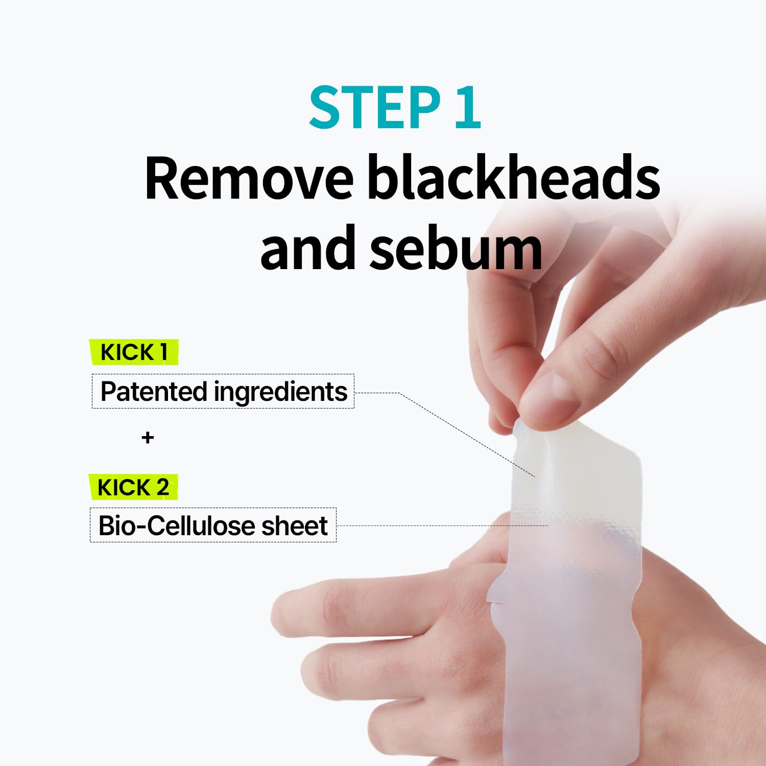 Ilso Natural Mild Clear Nose Patch/Blackhead Remover For Nose/Targets Pores & Pimples/Facial Skin Care/Dermatologist Approved/Korean Skin Care To Absorb Acne Nose Gunk (5 Pcs)