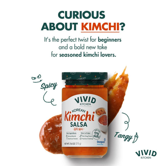Vivid Kitchen Fire Hot Sauce - Korean Fusion Extra Spicy Sauce - 8.6 Oz Bottle - Bold Heat & Flavor - No Msg Or Preservatives - Perfect For Topping, Grilling, Stir-Fry, Marinades & More