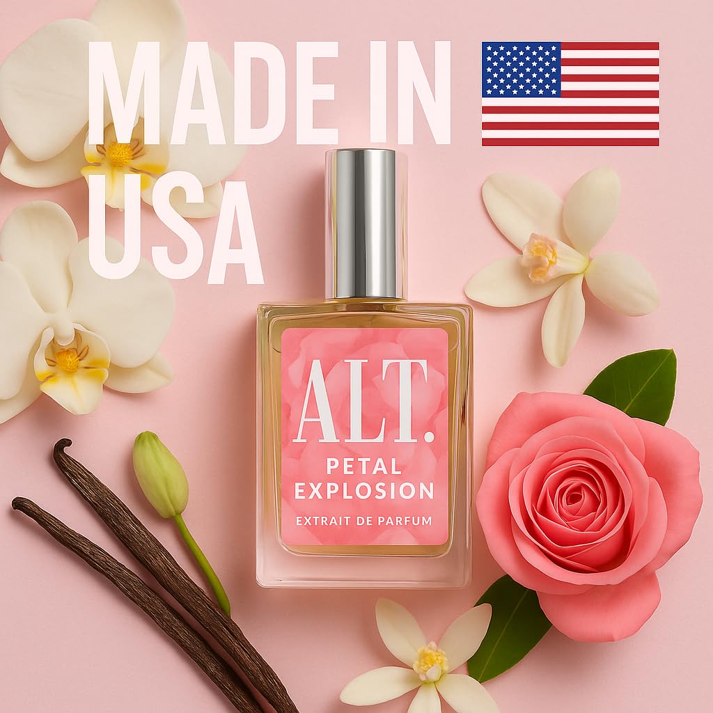 Alt. Fragrances Petal Explosion 60Ml Extrait De Parfum Long Lasting Women’S Fragrance, Floral Signature Scent, Inspired By Flowerbomb Perfume