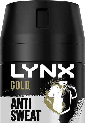 Lynx Gold Anti White Marks Anti-Perspirant Deodorant Spray 150 Ml