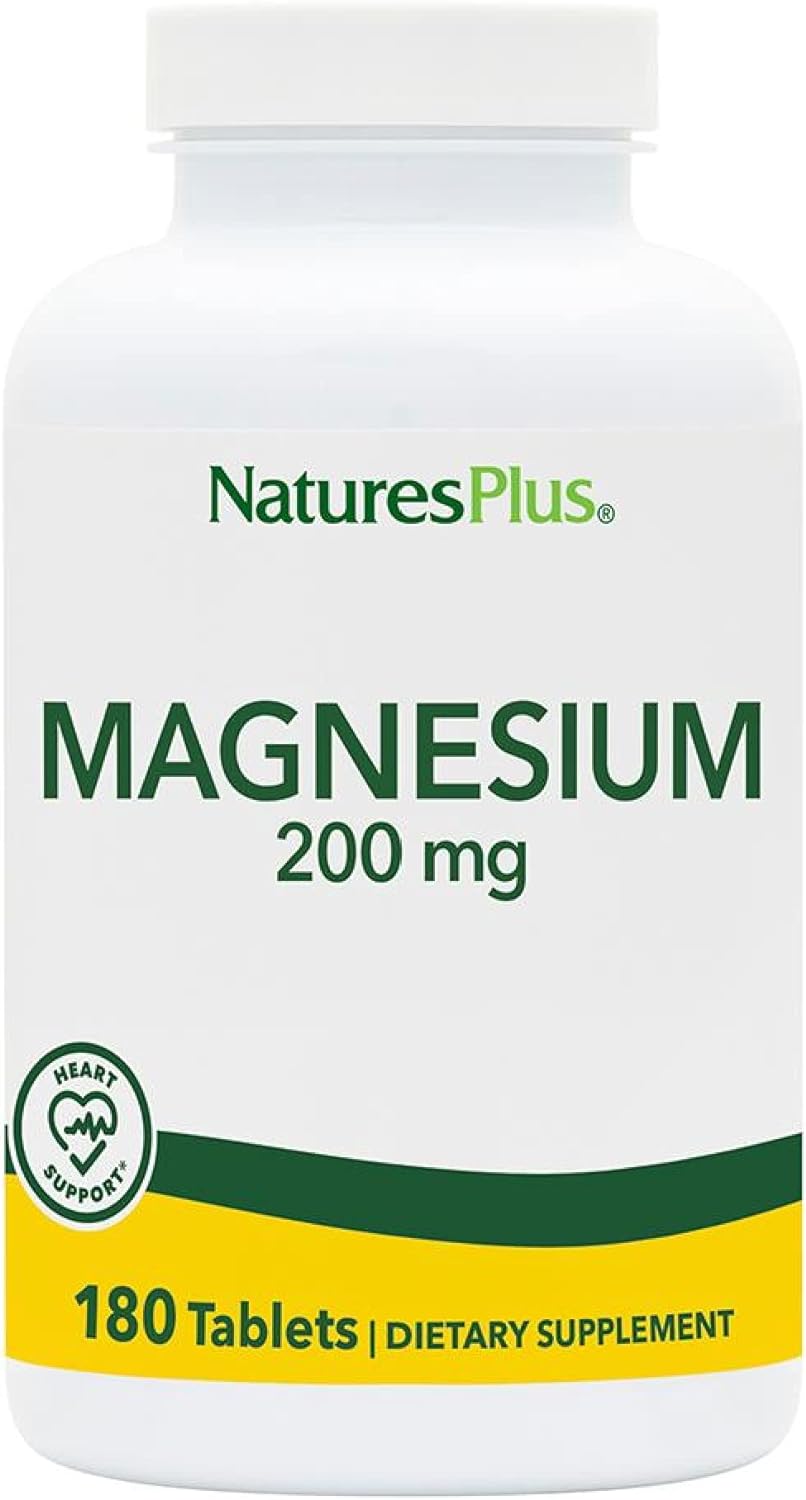 Nature'S Plus Magnesium - 200 Mg - 180 Tablets