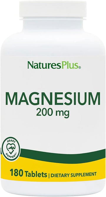 Nature'S Plus Magnesium - 200 Mg - 180 Tablets