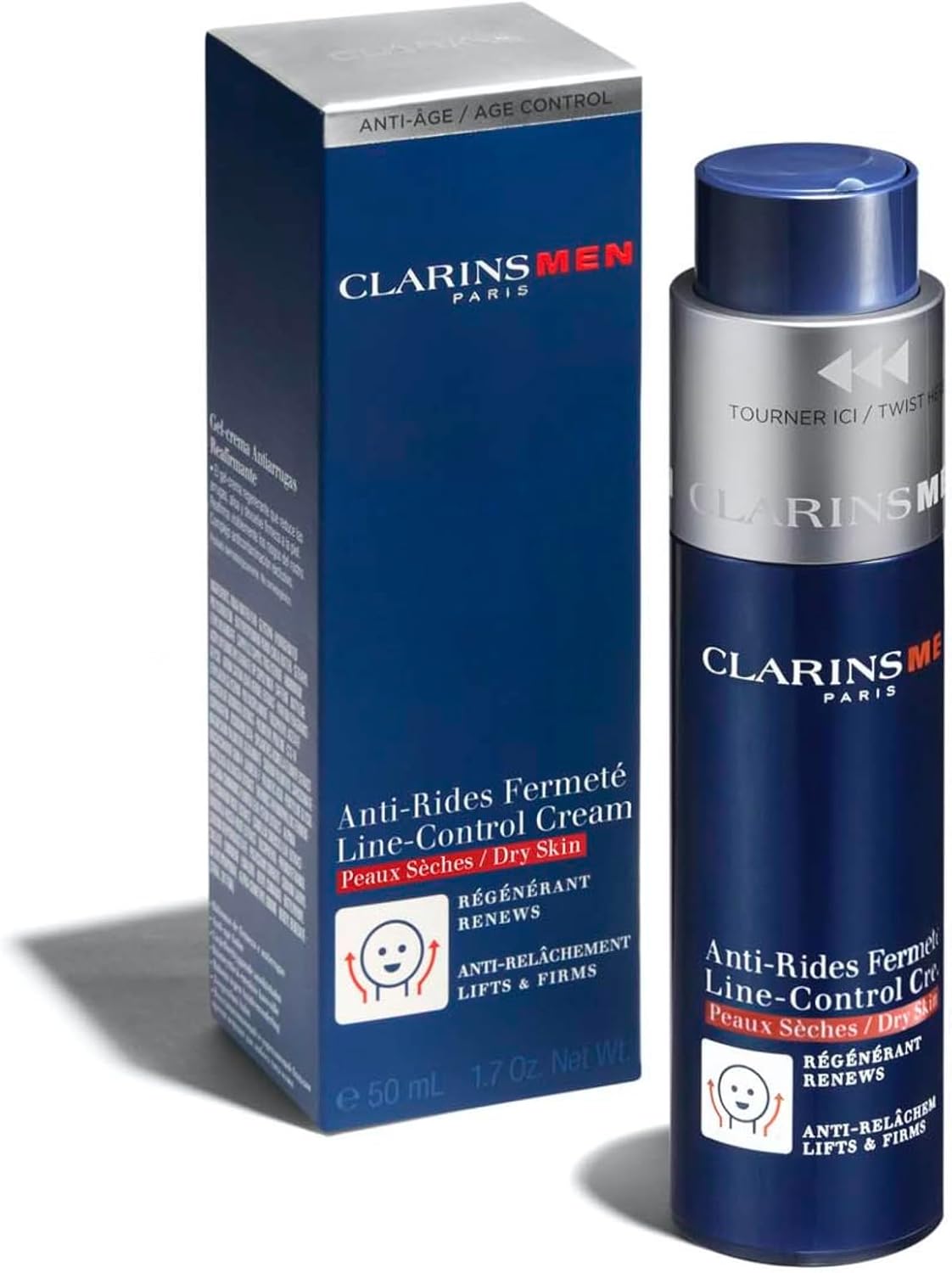 Clarins ClarinsMen Line-Control Cream 50ml : Amazon.co.uk: Beauty