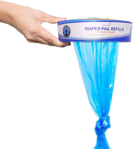 Compatible With Diaper Genie Pails, 4-Pack, 1080 Count