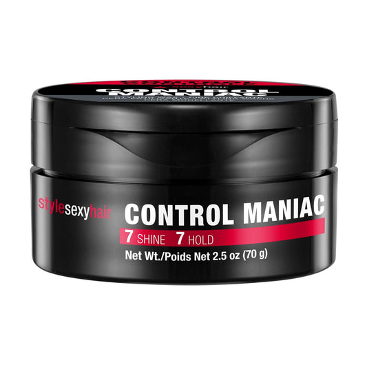 Sexyhair Style Control Maniac Styling Wax | Provides Definition | Long Lasting Shapes And Styles | Adds Shine