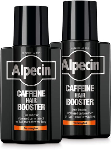 Alpecin Caffeine Hair Booster With New Fragrance 2X 200Ml | Against Thinning Hair | Natural Hair Growth For Men | Energizer For Strong Hair | Hair Care For Men Made In Germany