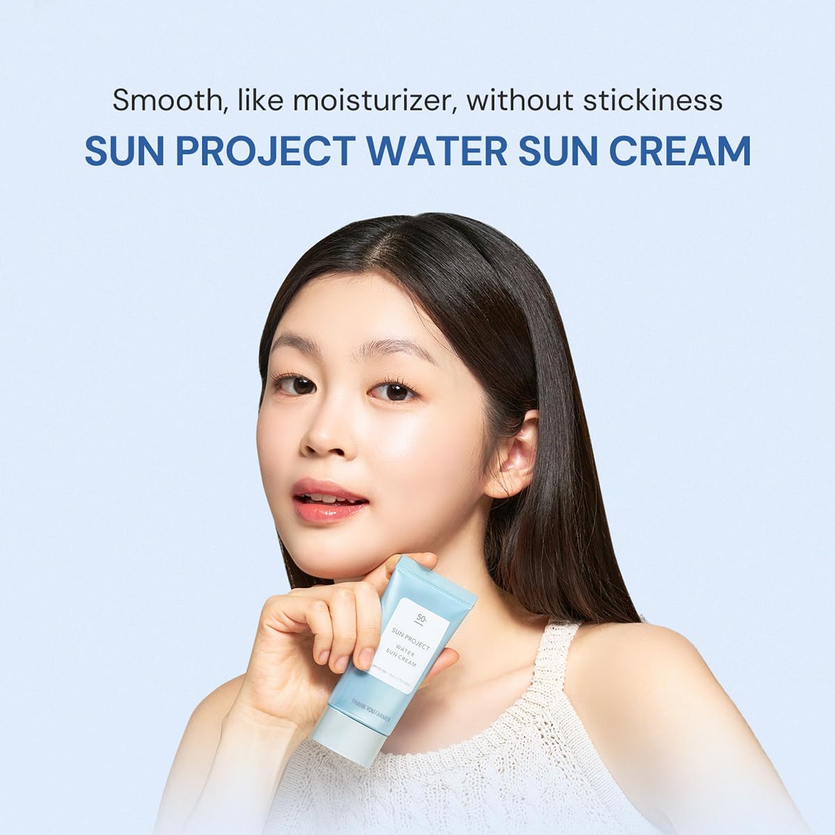 THANKYOU FARMER Sun Project Water Sun Cream SPF50+ PA+++ 50ml : Amazon.co.uk: Beauty