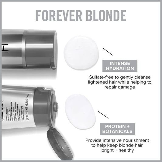 Paul Mitchell Forever Blonde Conditioner, Hydrates + Repairs, For Blonde Hair