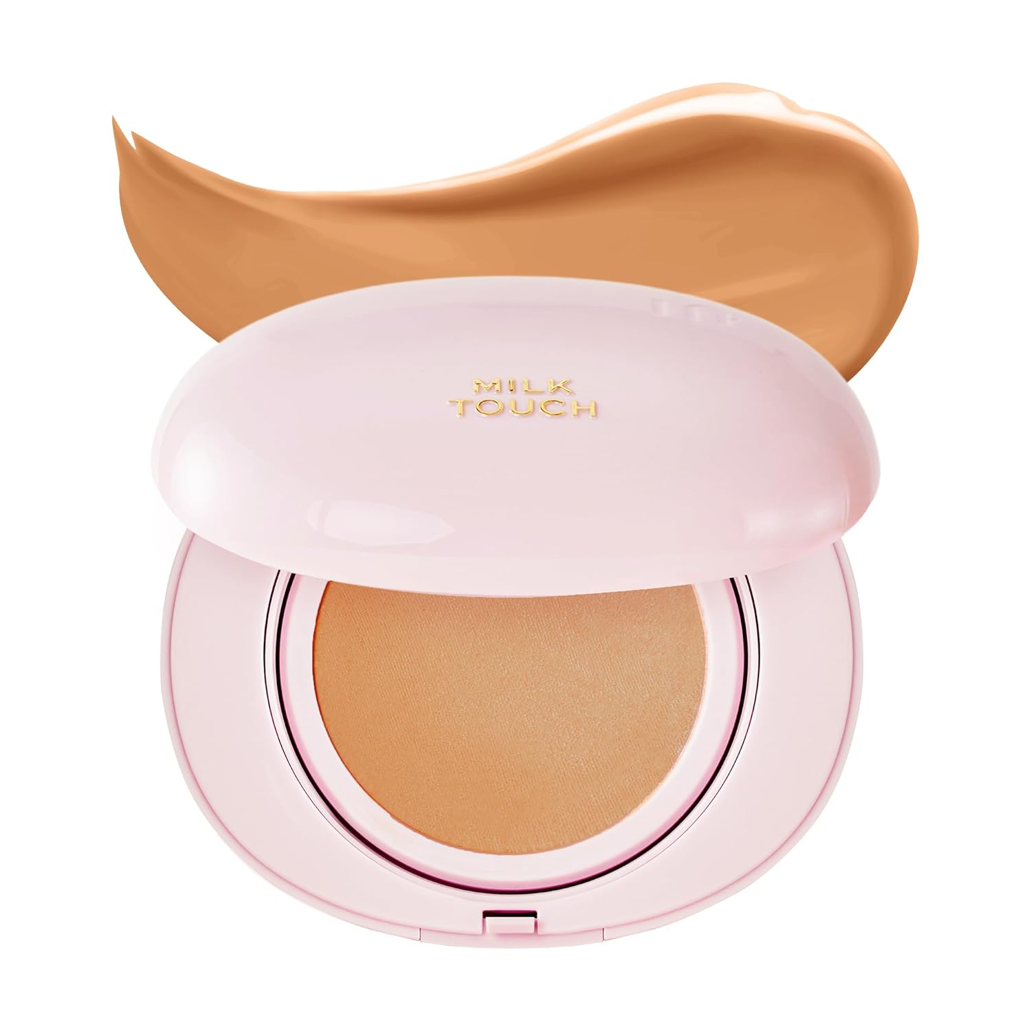 Milktouch Cushion Foundation, 24H Flawless Skin, Radiant Shine, No Oxidation, Long-Lasting, Non-Creasing, 60% Hydrating Skincare Infused Korean Foundation, Valentines Gifts (29C Walnut)