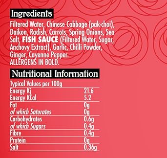 The Cultured Food Company Kimchi Juice 2 X 500Ml – Fermented Probiotic Drink – Unpasteurised – Gut Health Support – Kimchi Shot – Live Cultures – No Preservatives – Traditionally Made – Irish Crafted