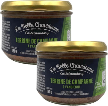 La Belle Chaurienne Farmhouse Terrine 180G X 2