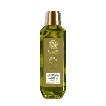 Forest Essentials Ayurvedic Herb Enriched Head Massage Oil Japapatti - 200Ml