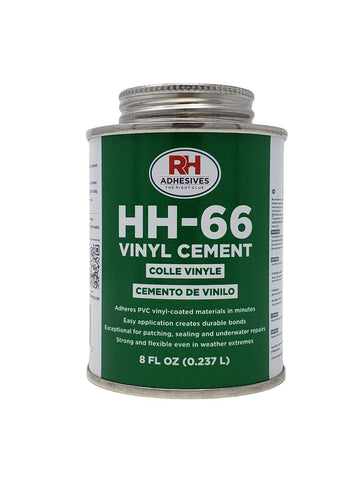 HH-66 PVC Super Strong Vinyl Cement Glue with Brush Cap 8oz