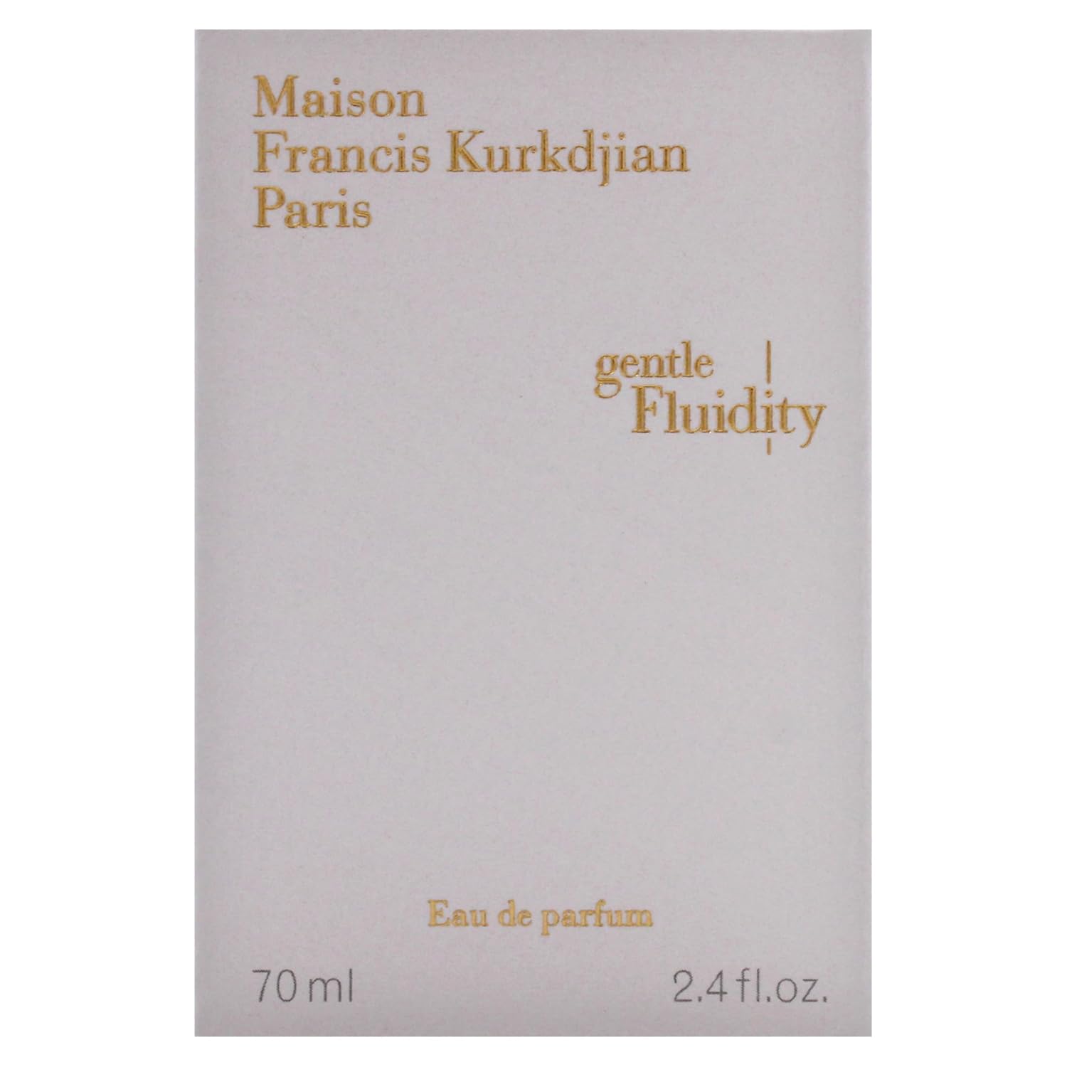 Maison Francis Kurkdjian Gentle Fluidity - Gold Edition For Unisex - 2.4 Oz Edp Spray : Beauty & Personal Care