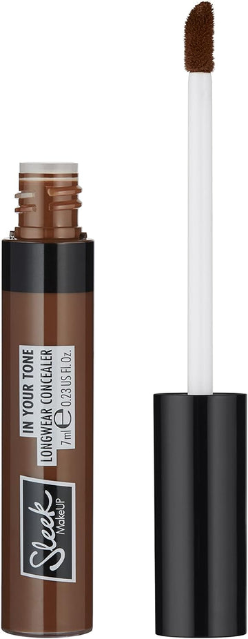 Sleek Makeup In Your Tone Longwear Concealer, Hides Dark Circles And Covers Blemishes, Buildable Medium To Full Coverage, 9N, 7Ml