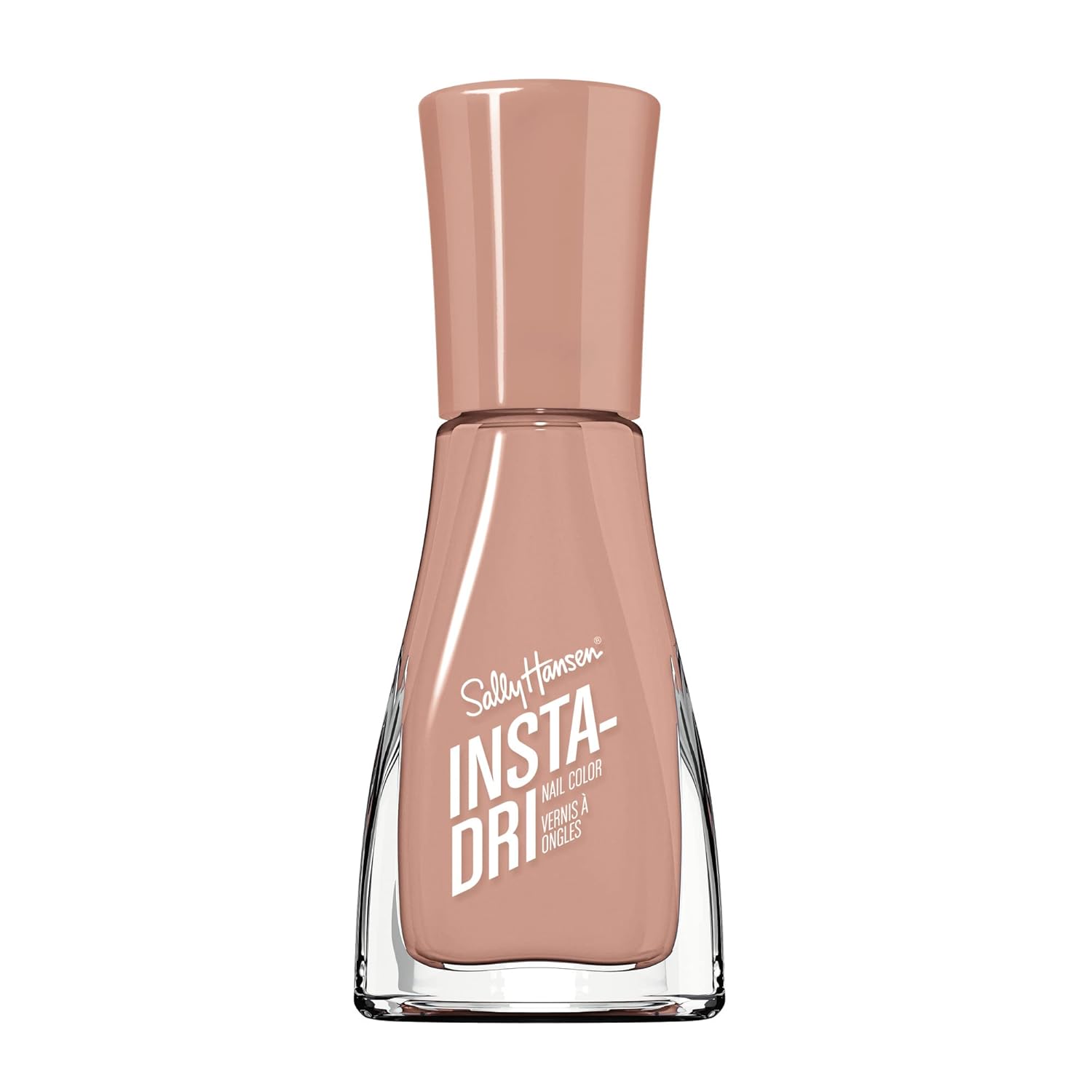 Sally Hansen Insta-Dri®, Taupe Priority, Quick Dry, Long Lasting, Streak-Free Shine, Nude Nail Polish