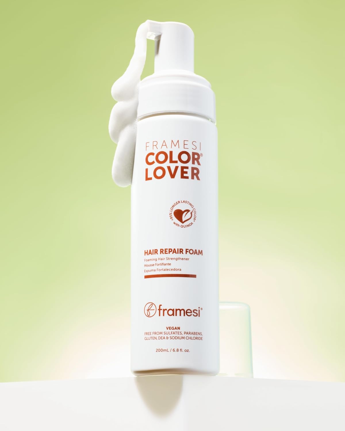 FRAMESI Color Lover Hair Repair Foam, 6.8 fl oz : Beauty & Personal Care