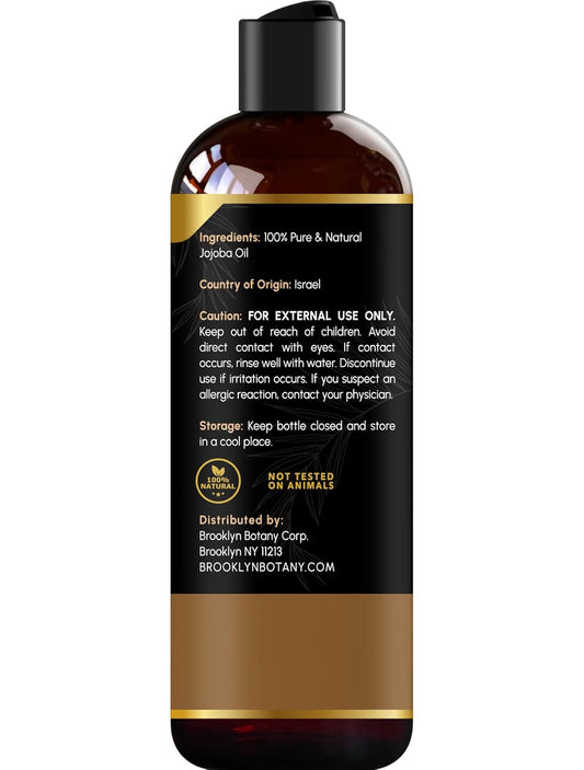 Brooklyn Botany Vegetable Glycerin - 8 Fl Oz, Pure Vegetable Glycerin Body Oil, Hair Oil, Skin Moisturizer, Carrier Oil For Essential Oils, Homemade Blends And Massage Oil