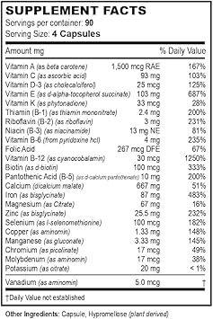 Bariatric Multivitamins, Multi-Plus Formula – (360 Count)