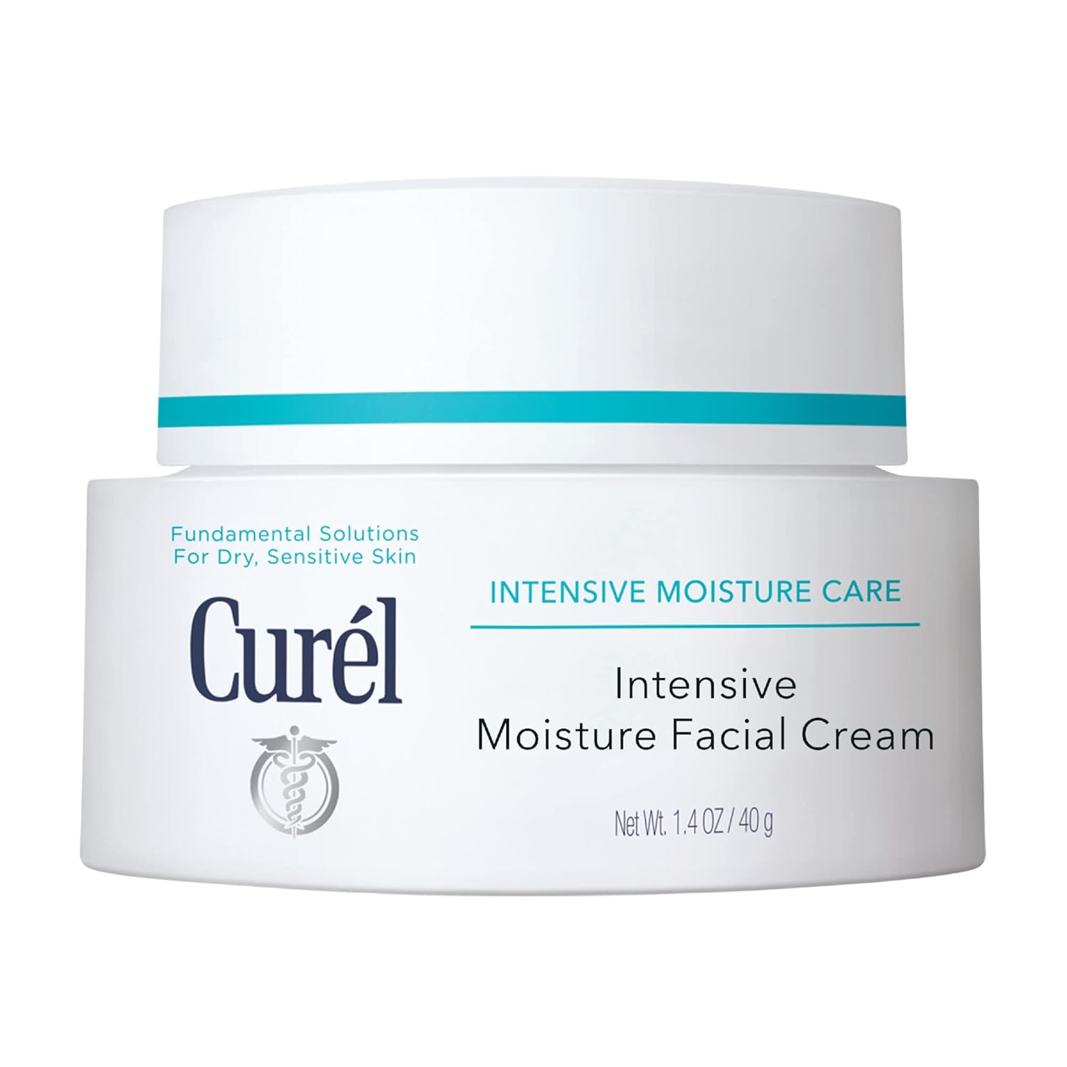 Curel Japanese Skin Care Intensive Face Moisturizer Cream, Face Lotion For Dry To Very Dry Sensitive Skin, For Women And Men, Anti-Aging Fragrance-Free Anti-Wrinkle, 1.4 Oz