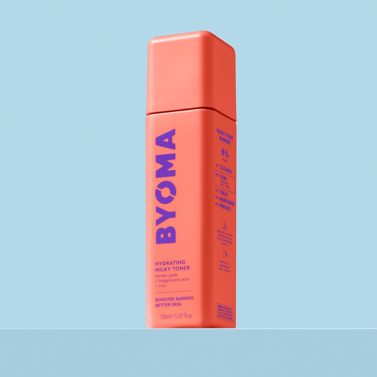 BYOMA Hydrating Milky Toner - Dewy, Ultra Hydrating Toner for Face - Soothes Skin, Locks in Moisture, Reduces Redness - Barrier Repair - 5.07 fl oz : Beauty & Personal Care