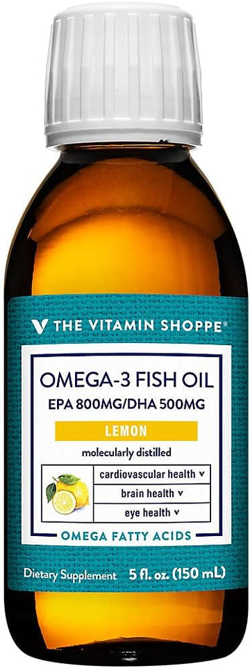 The Vitamin Shoppe Omega 3 Fish Oil 1500mg, EPA 800mg & DHA 500mg, Pur