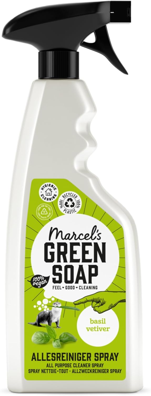 Marcel'S Green Soap - All-Purpose Spray Refill Lavender & Rosemary - Cleaning Spray - Saves 76% Of Plastic - Eco Friendly - 100% Vegan - 97% Biodegradable - 500 Ml