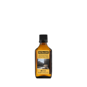 Davines Pasta & Love Men'S Hydrating And Protective Pre-Shaving Plus Beard Oil, Weightless And Residue-Free, 1.69 Fl. Oz