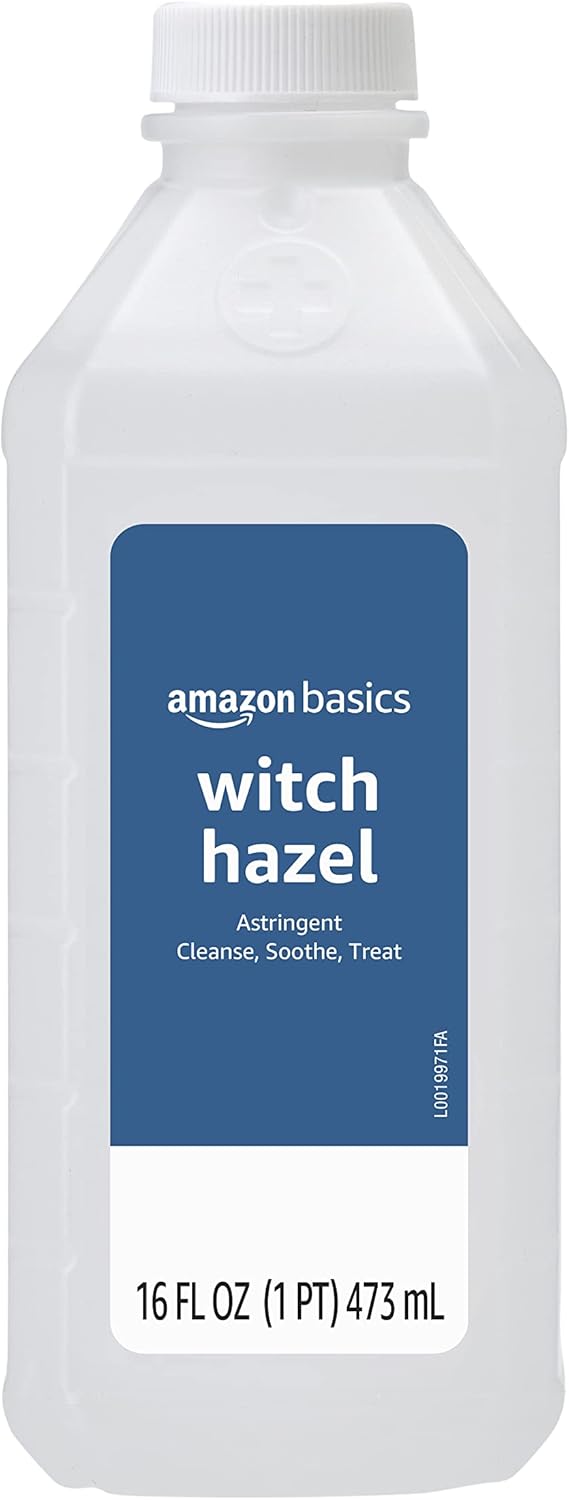 Amazon Basics Witch Hazel Usp Astringent, Unscented, 16 Fluid Ounces (Previously Solimo)