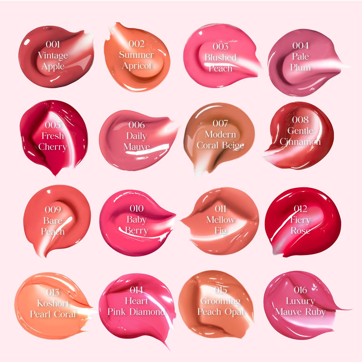 Clio Crystal Glam Tint (018 Fresh Apple), Glossy Finish, Lightweight, Weightless, Buildable, Glass-Like, Smoothing, Long-Lasting, Vivid, Transparent, Shiny, Moisturizing Lip Stain, Korean Lip Tint : Beauty & Personal Care