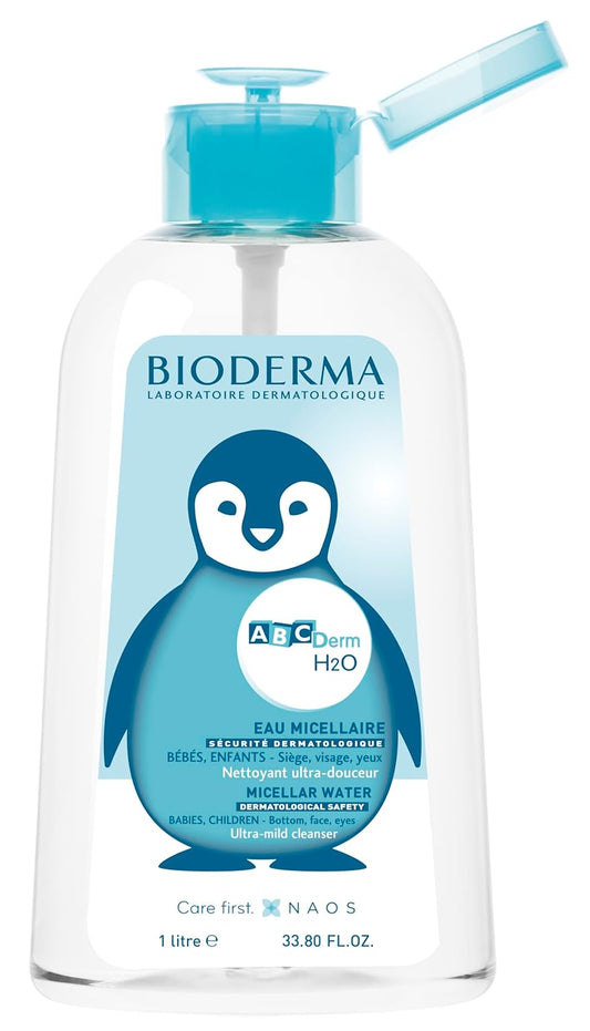 Bioderma ABCDerm H2O Micellar Cleansing Water for Babies and Kids