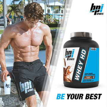 Bpi Sports Whey Hd Ultra Premium Protein Powder Isolate | Workout Whey Protein Powder For Men & Women For Muscle Gain | Milk Protein Concentrates | Milk And Cookies, 4.07 Pound