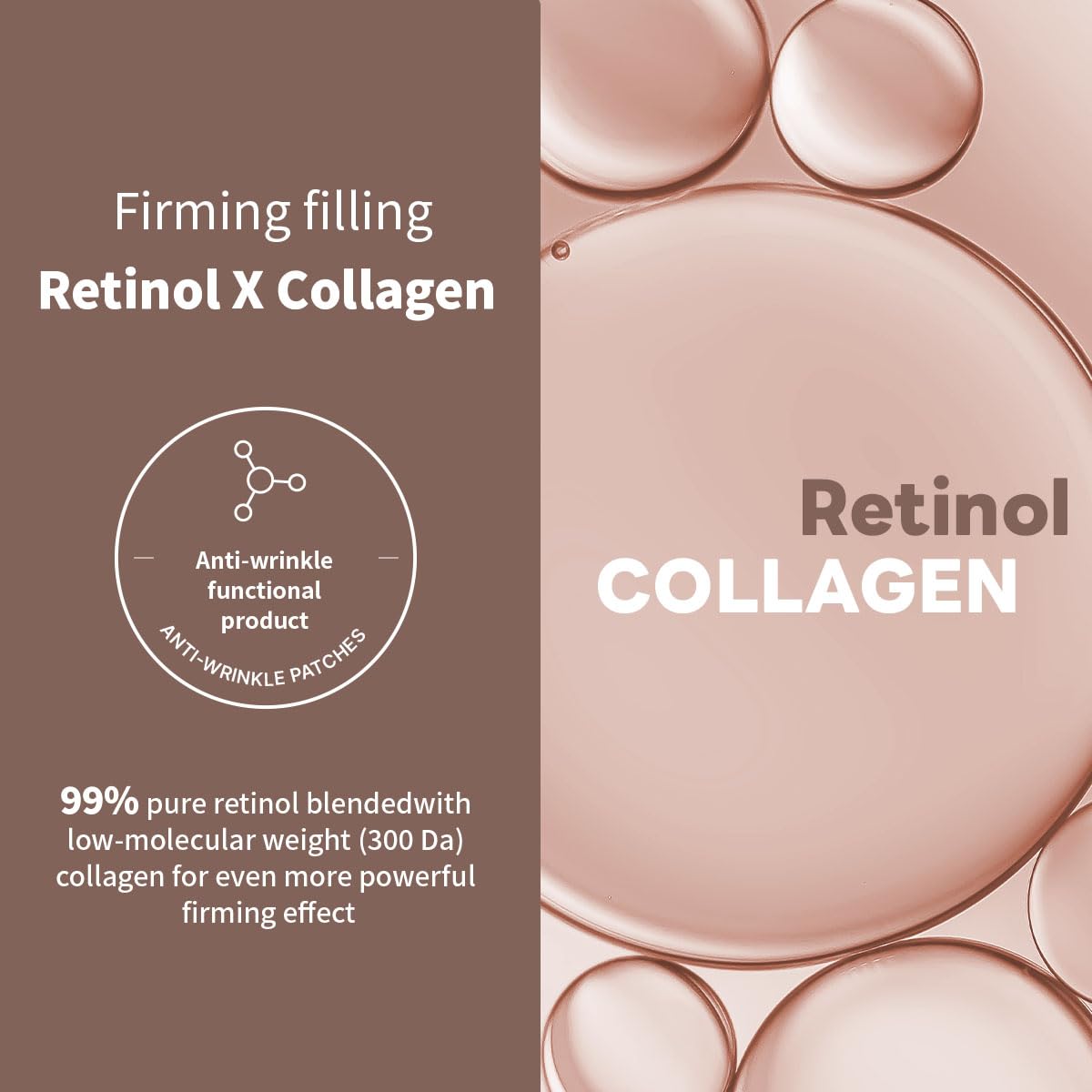 Mediheal Retinol Collagen Cream Lifting Mask (10 Counts) for Anti-Aging - Helps Reduce Fine Lines & Wrinkles, and Smoothens Skin : Beauty & Personal Care