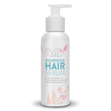 Eva Naturals Biotin Hair Growth Serum - Nourishing Treatment For Hair Loss Support, Frizz Control, And Healthy Hair - Advanced Formula For Men & Women - 4 Oz