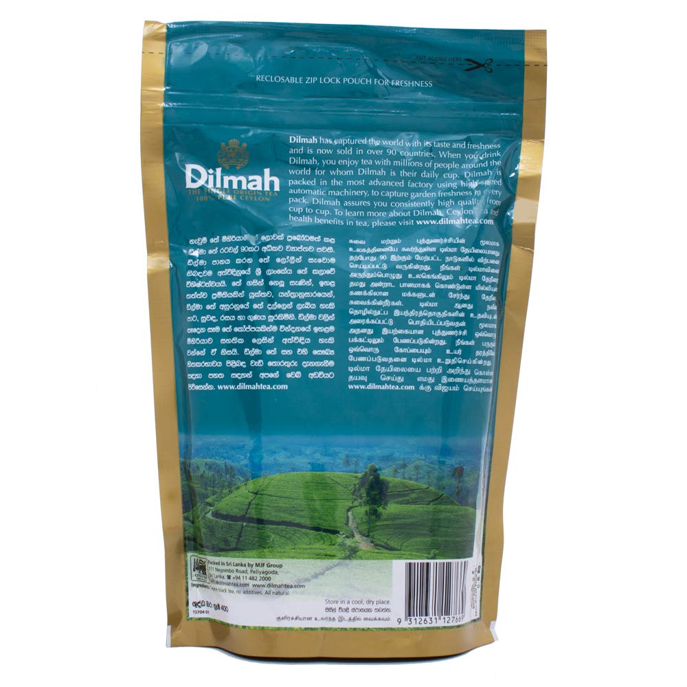 Dilmah Premium Ceylon Tea Bopf 400G Loose Black Tea