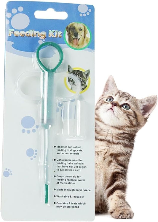 Dog& Cat Medicine Feeder – Portable Medical Feeding Tool for Cats & Dogs | Reusable Cat Pill Dropper with Soft Piller Tip | Puppy Tablet Feeder & Medicine Shooter