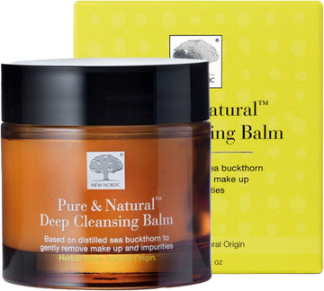 New Nordic Pure And Natural Deep Cleansing Balm 100Ml - Remove Impurities & Makeup For All Skin Types