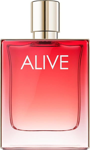 Boss Alive - Eau De Parfum Intense For Her - Woody Fragrance With Notes Of Raspberry, Vetiver And Benzoin - High Longevity - 80Ml