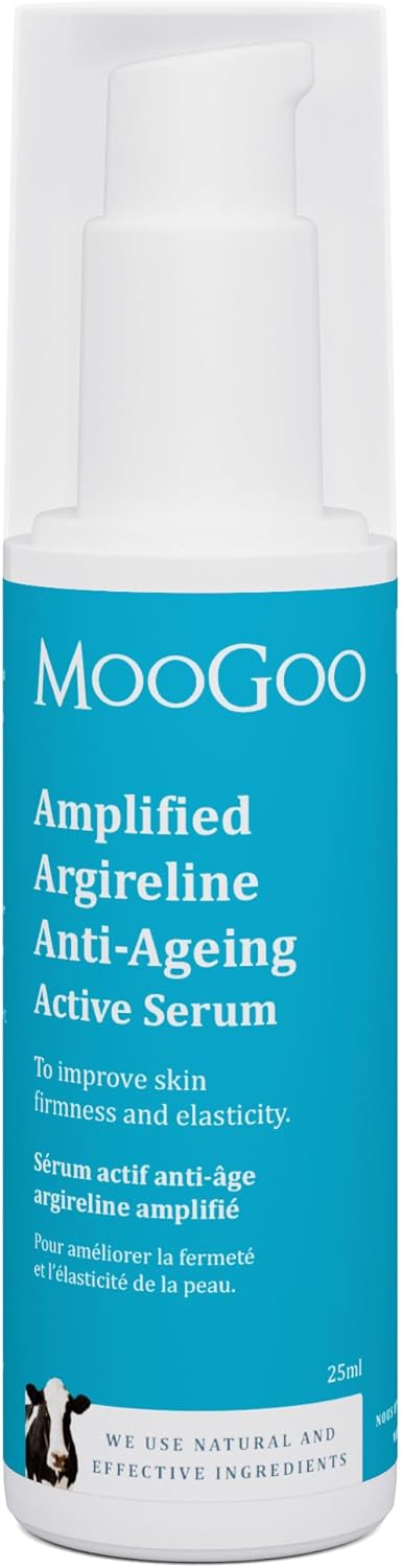 Moogoo Amplified Anti-Ageing Serum With Argireline® Amplified Peptide - 50X More Potent Than Regular Argireline® Peptide, 25Ml / 0.85 Fl.Oz