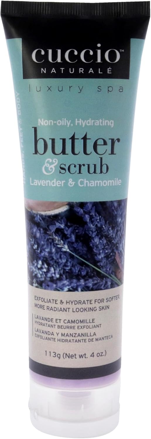 Lavender & Chamomile Butter Scrub Tube 4Oz