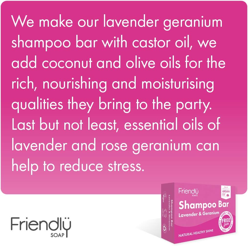 Friendly Soap Fragrance Free Shampoo Bar 95 g : Amazon.co.uk: Beauty